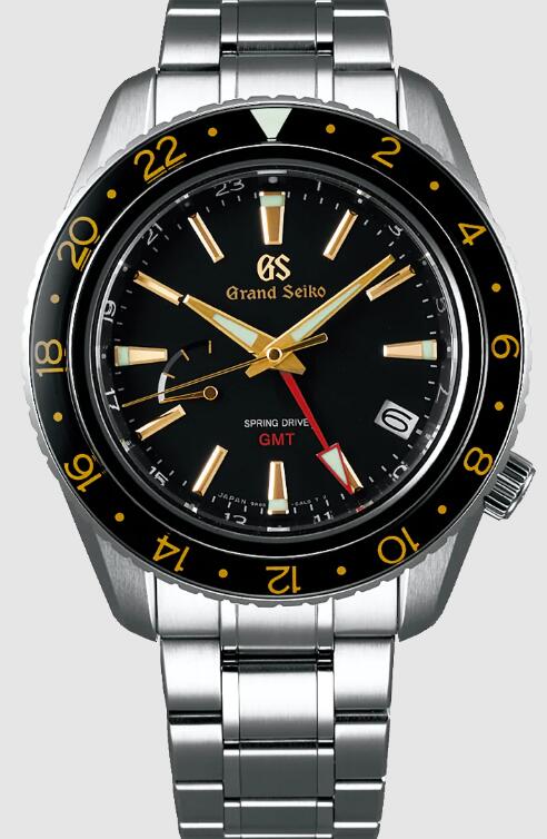 Review Replica Grand Seiko Spring Drive GMT SBGE215 watch